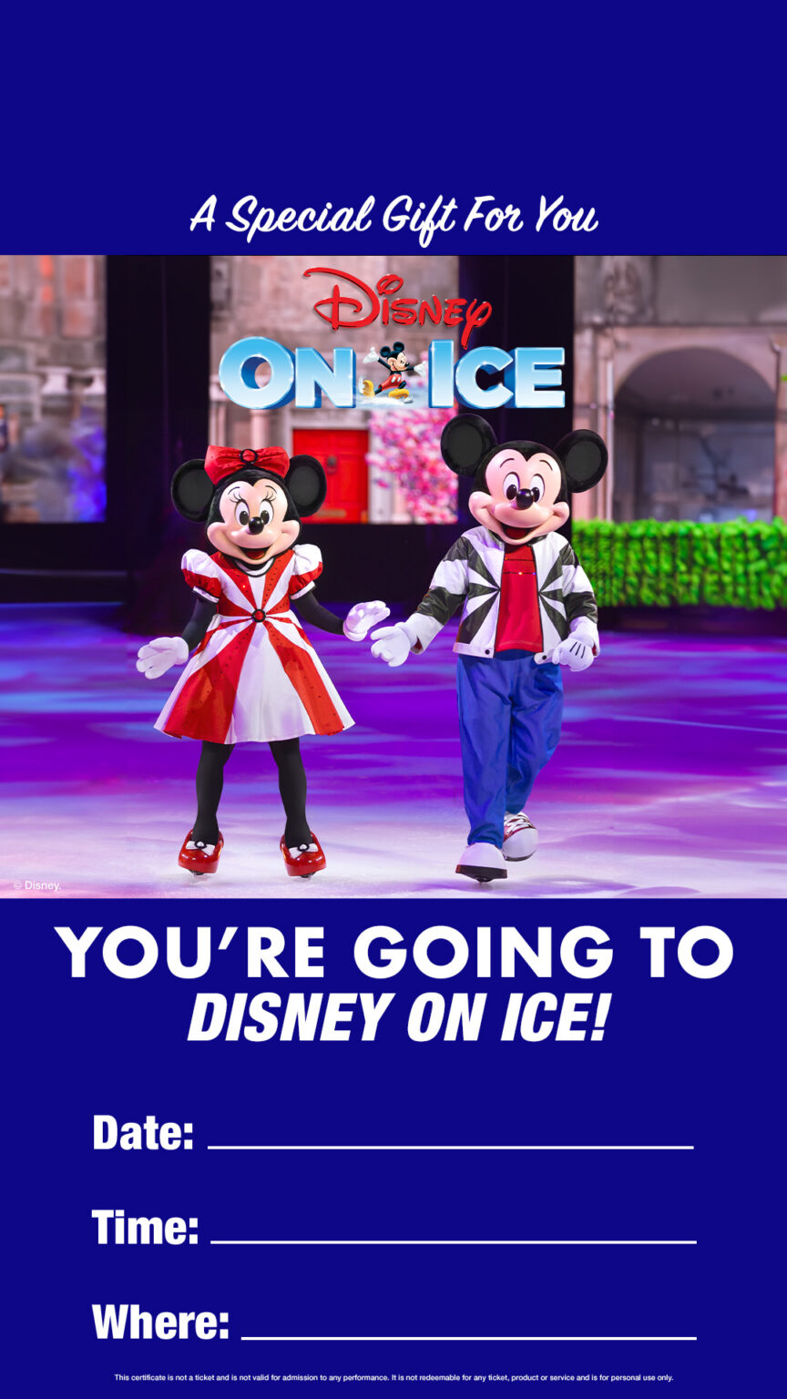 TICKETS MAKE GREAT GIFTS | Fun | The Official Site of Disney On Ice