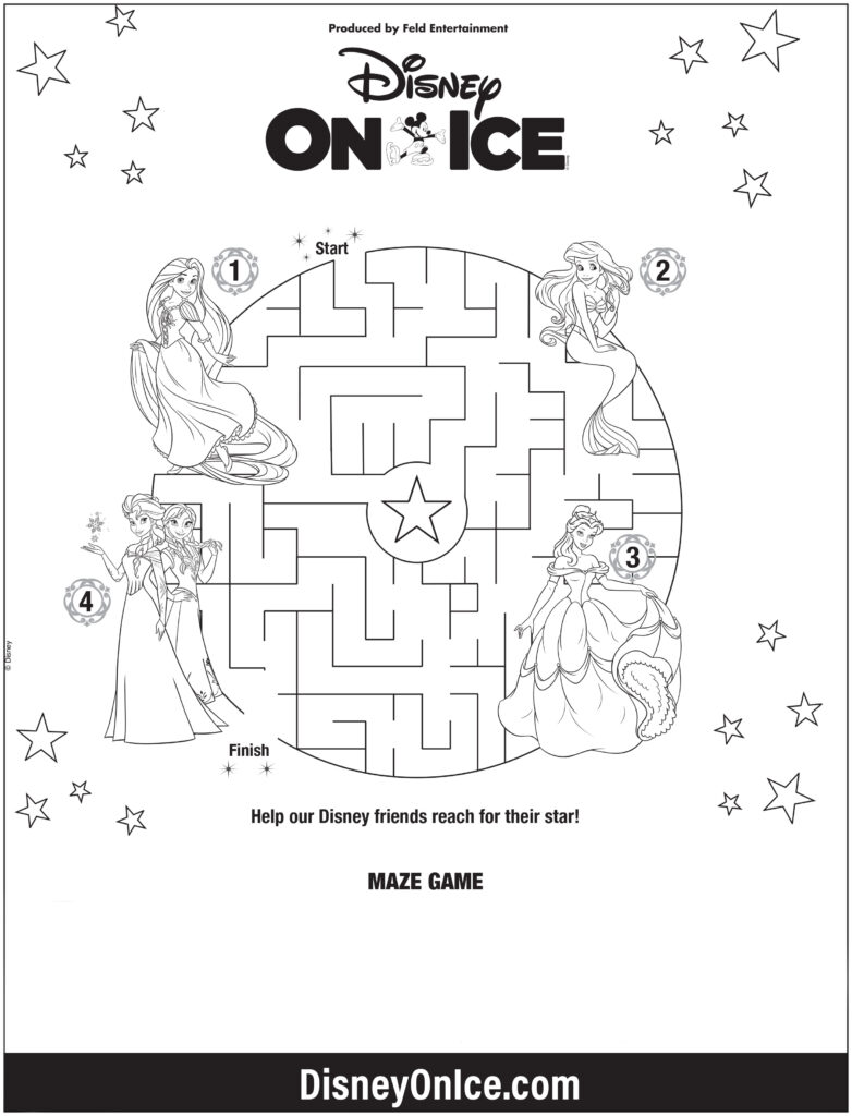 SPRING ACTIVITY SHEETS | News | The Official Site of Disney On Ice