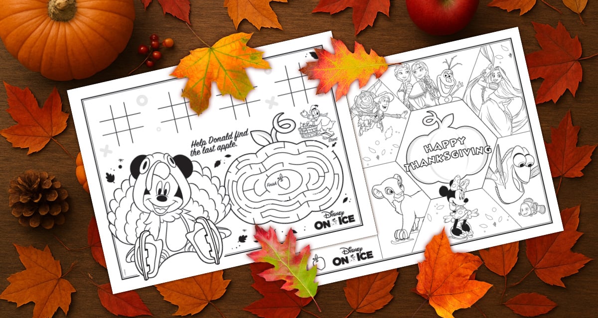 Thanksgiving Activity Placemats