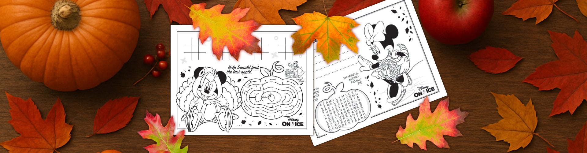Thanksgiving Activity Placemats