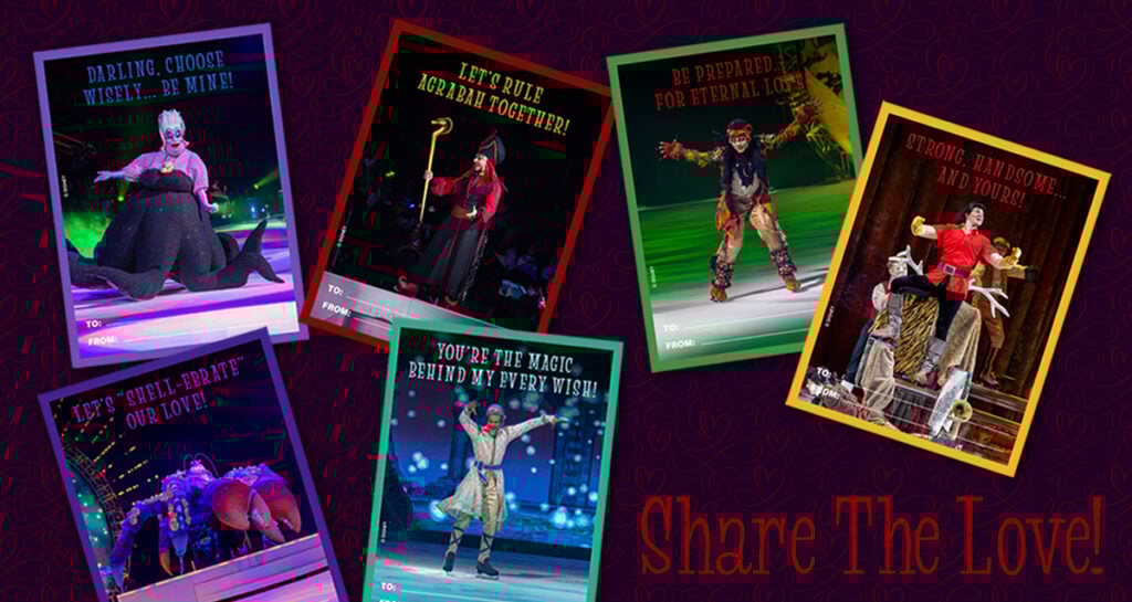 Disney Villaintines Day Cards
