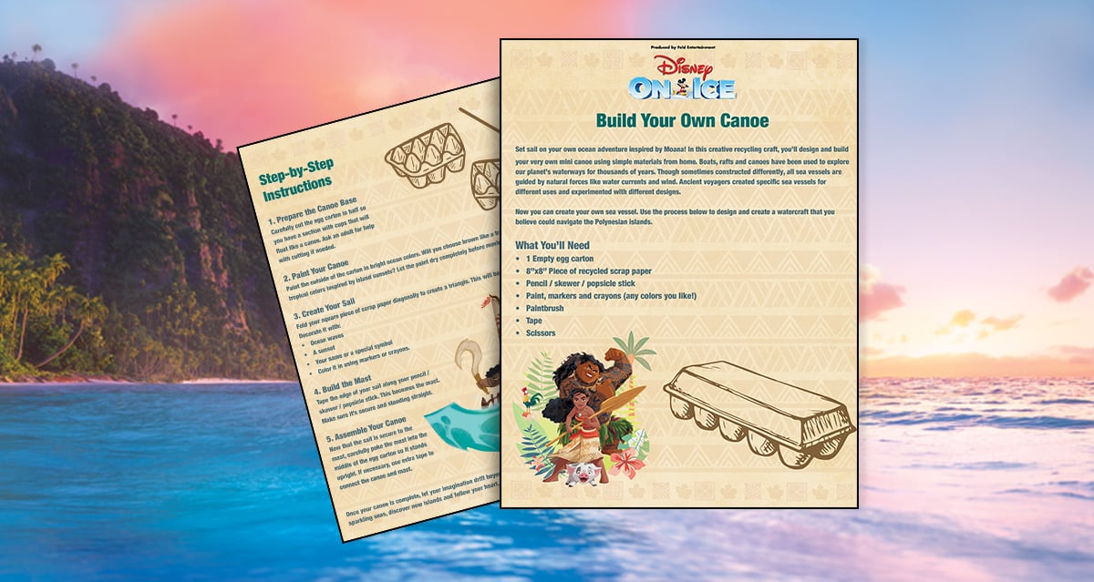 Earth Day <em>Moana</em> Craft