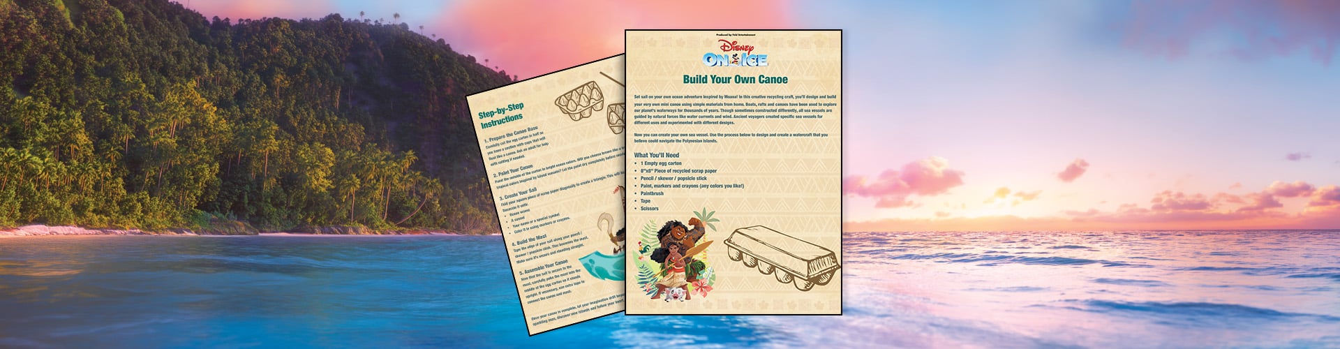 Earth Day <em>Moana</em> Craft